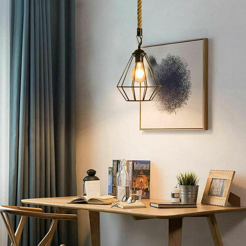 Jayson 1 - Light Black Pendant