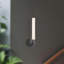 Wick 20-in Black dimmable LED Wall Sconce-57128507