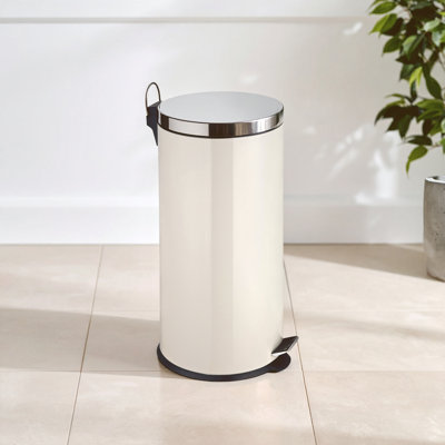 Steel Step On Kitchen Rubbish Bin
