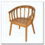 Fauteuil de salle à manger Klismos