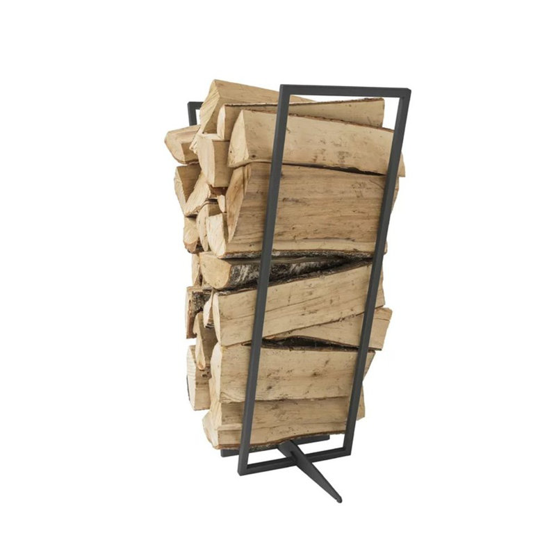 137.16cm W Metal Log Rack