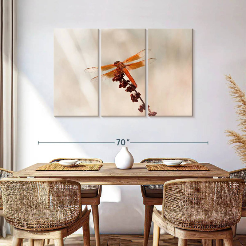 Brampt Chlorogomphus Dragonfly, 36" H x 57" W
