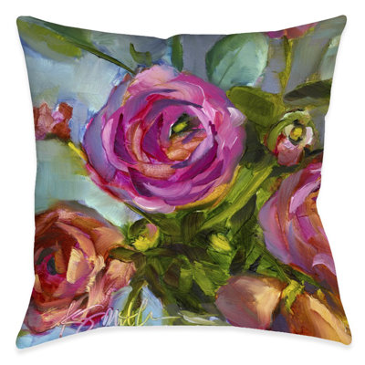 Coussin d'intérieur Painterly Roses