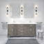 Ensemble de meuble-lavabo double K 72 po x P 22 po Kali French Gray-1720990884-1720990885
