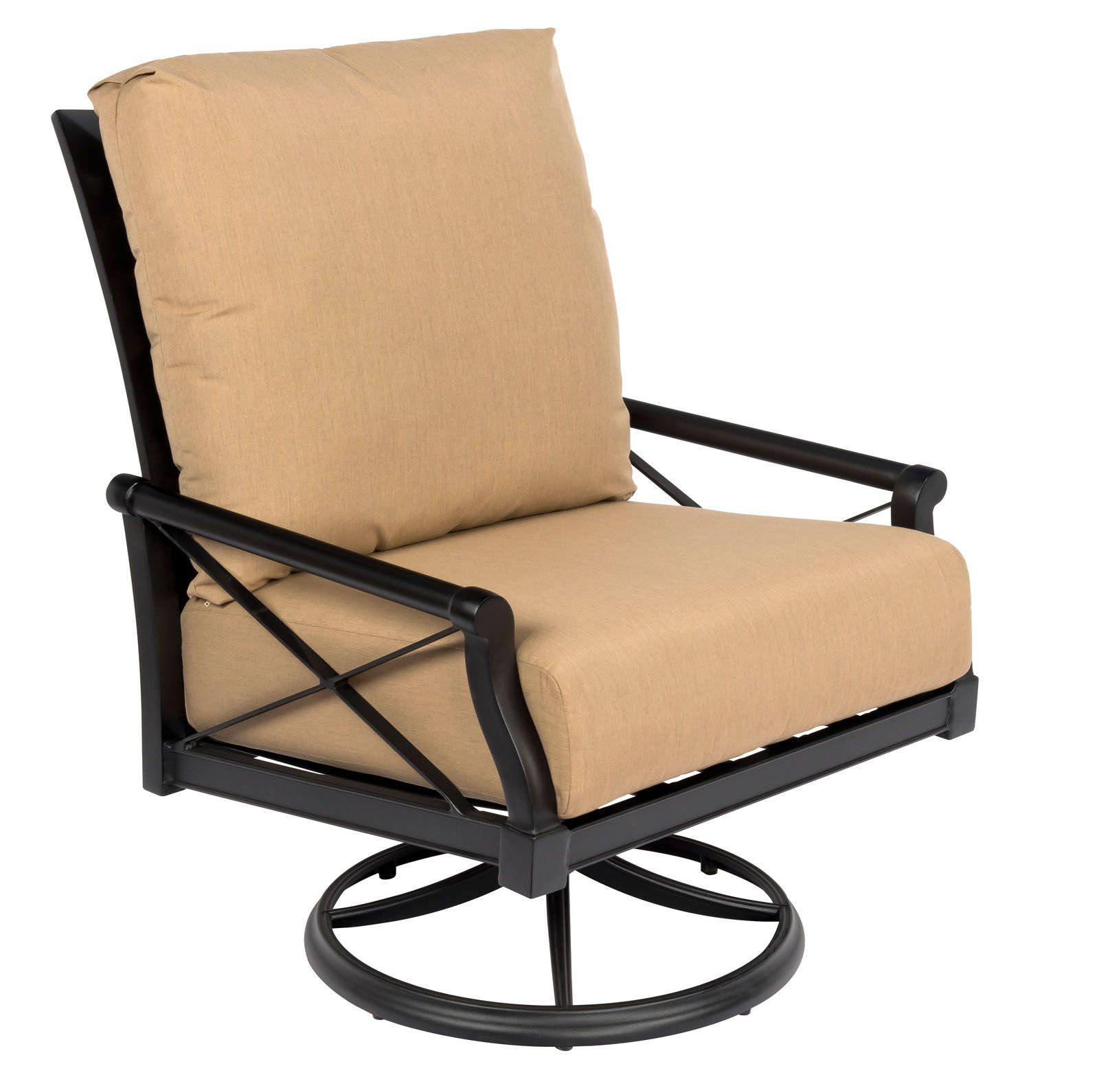 Woodard Big Man's Swivel Rocking Lounge Chair | Wayfair