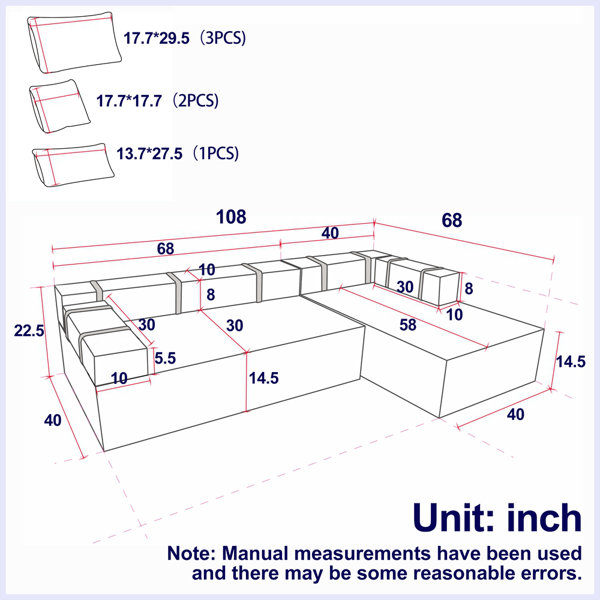 Dimensions du produit