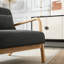 Chaise d'appoint moderne avec structure en bois-451909624-451909625