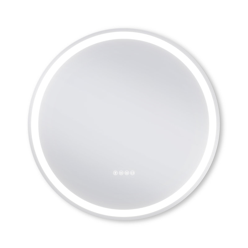 Miroir rond intelligent antibuée 32 po avec Bluetooth Monaco