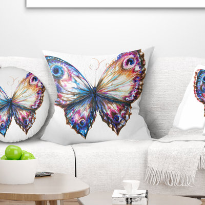 Coussin isolé avec imprimé animal isolé