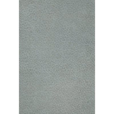 Leopardess Soft Gray Hand-Tufted Responsible Wool Rug