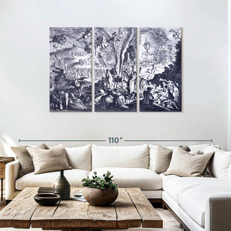 Kelan Witches Sabbath, 48" H x 74" W