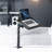 Overbed Table With Under Mattress Support, Adjustable Tray