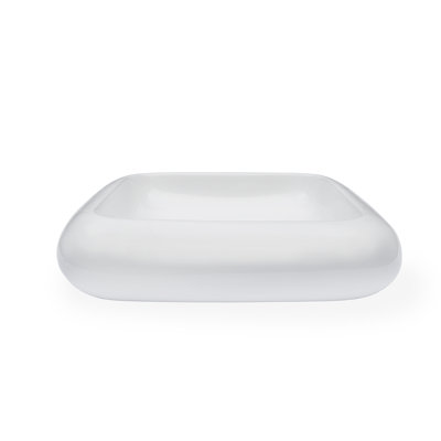 Lavabo vasque de salle de bain carré en céramique