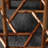 Bamboo flower frame simple double practical