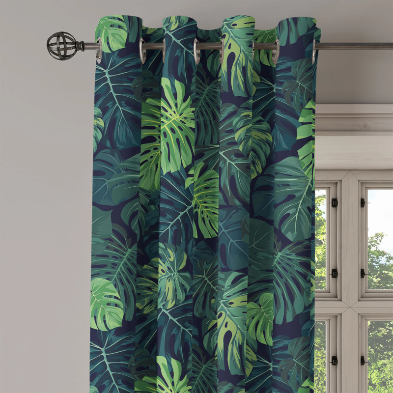 Bernoussi Semi Sheer Curtain Pair