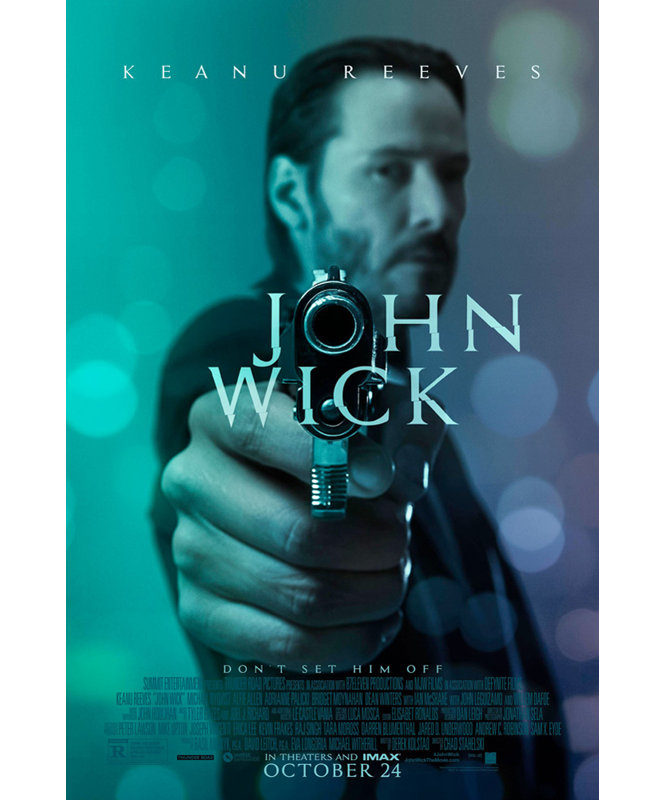 John Wick, H 18 po x l 12 po
