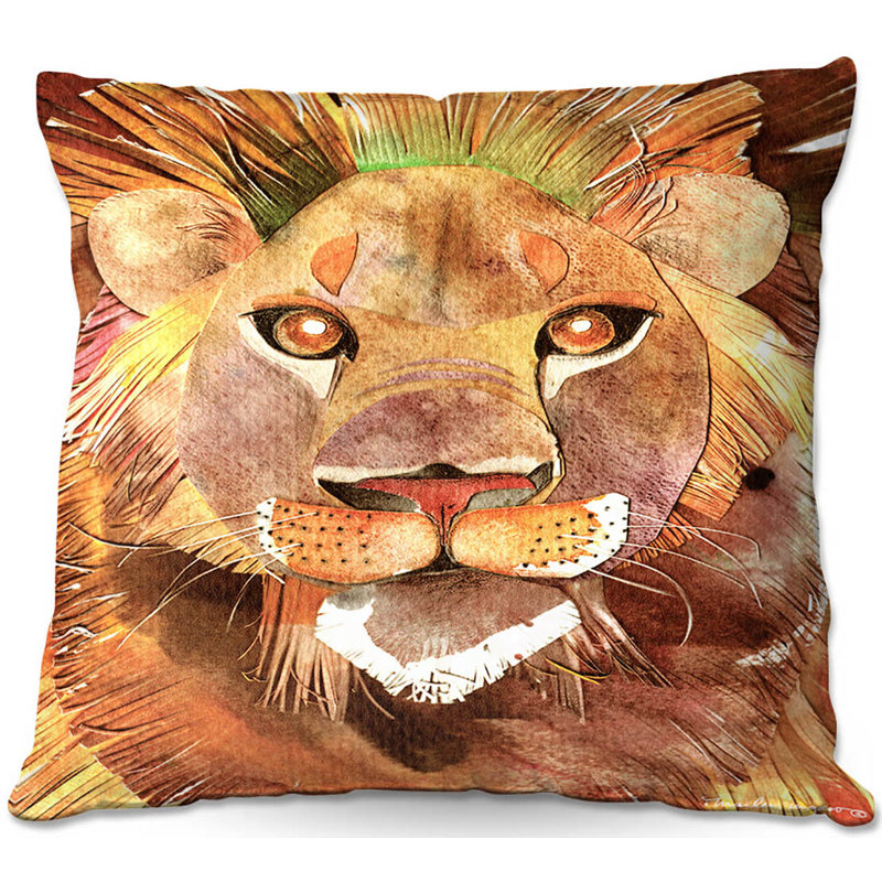  Coussin Couch Lion, 20 po x 20 po