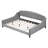 Modern Luxury Tufted Button Daybed, Full, Gray-1191617303