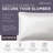 Lincove Cotton Sateen Pillow Protector - Dust Protection, Easy-Care - 2 Pack-114372003