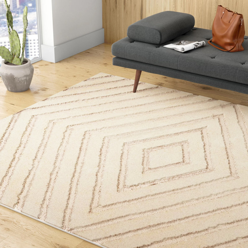 Tapis à poils longs Ashburnham, Rectangle 6 pi 7 po x 9 pi 2 po