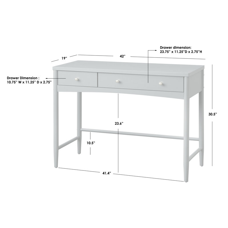 Bureau Linwood, Noyer