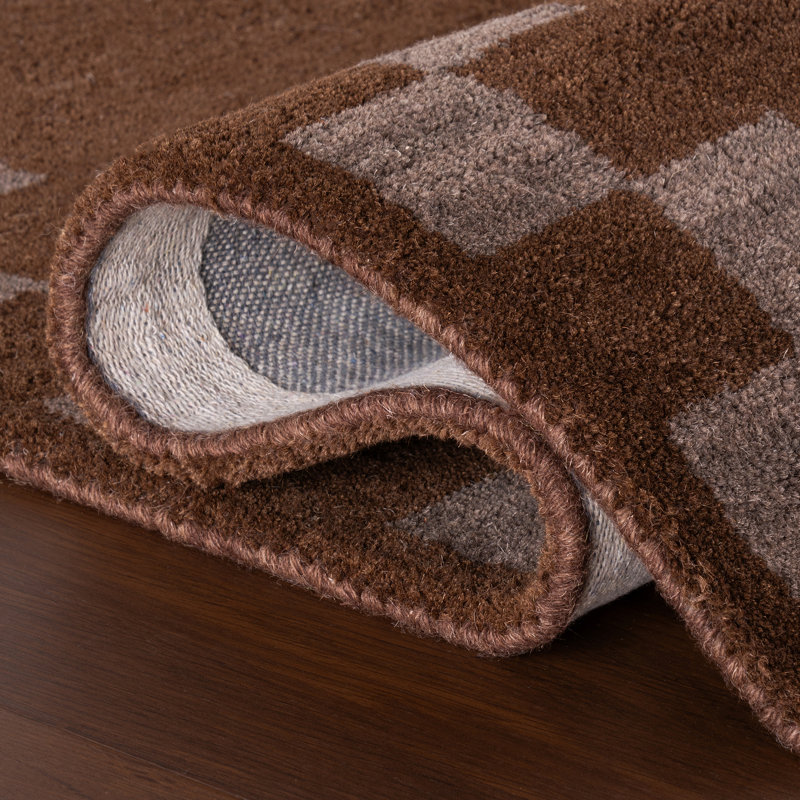 Treva Transitional Checkered Rug, Rectangle 7'6" x 9'6"