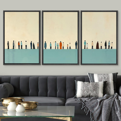 Abstrait, murales, gémissements, toile