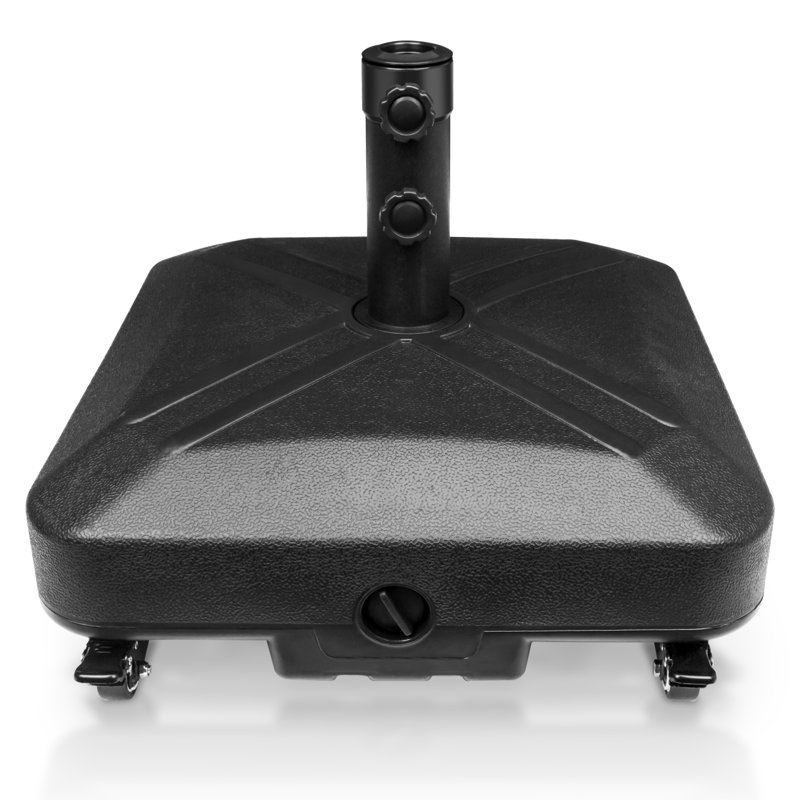 125 Lb. Free Standing Umbrella Base with Wheels