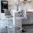 Swivel Velvet Barstools with Adjusatble Seat Height Design, Upholstered Bar Stools for Home Pub and Kitchen Island-851861296-854029289-845881992