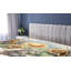 Drap-housse rustique_ Vie campagnarde rétro_ Terre jaune et multicolore-95977431