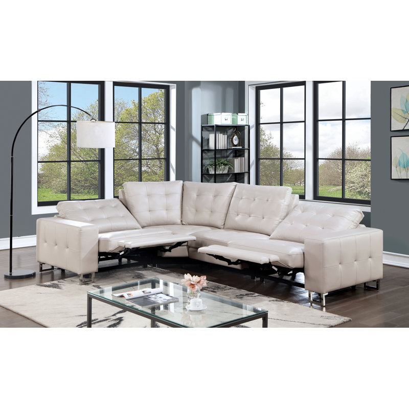 Canapé modulaire inclinable électrique Xaivier