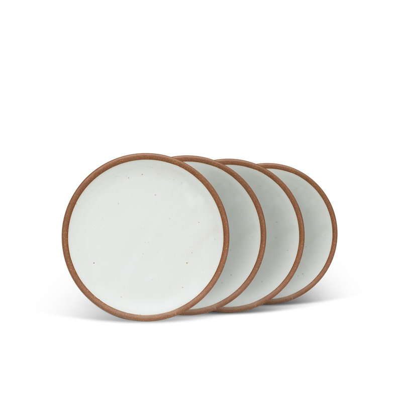 Stoneware Bread And Butter Plate, White