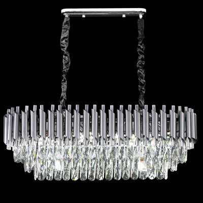 Aspacio 10 - Light Tiered LED Chandelier