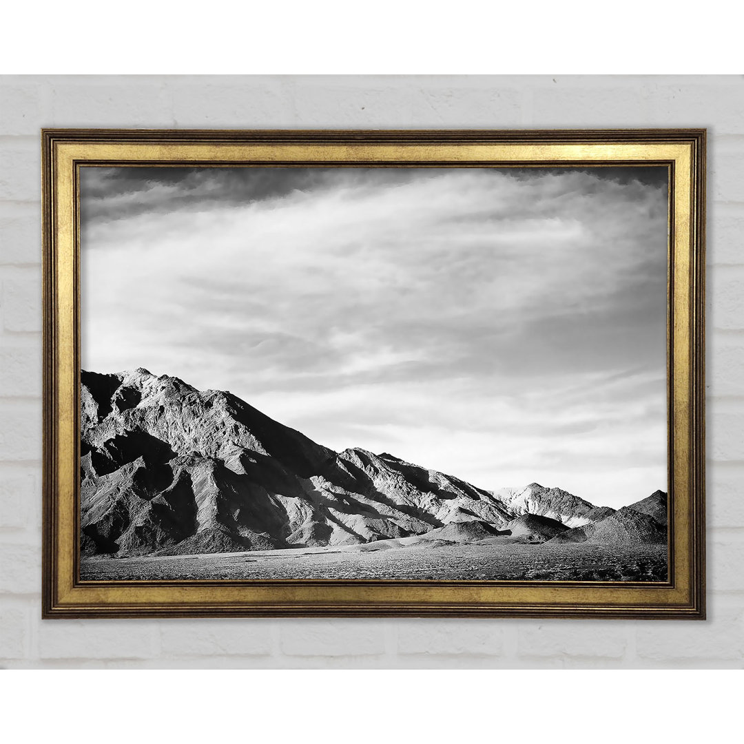 Gerahmtes Poster Death Valley 2 von Ansel Adams, Kunstdruck