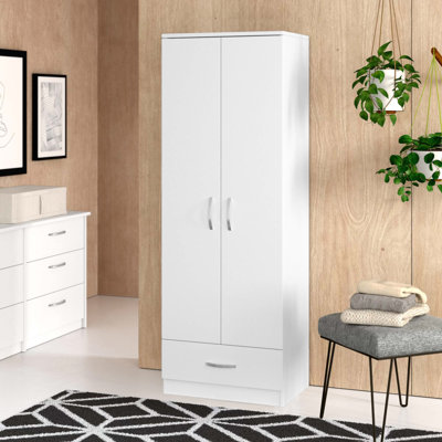 Heros 2 Door Manufactured Wood Wardrobe