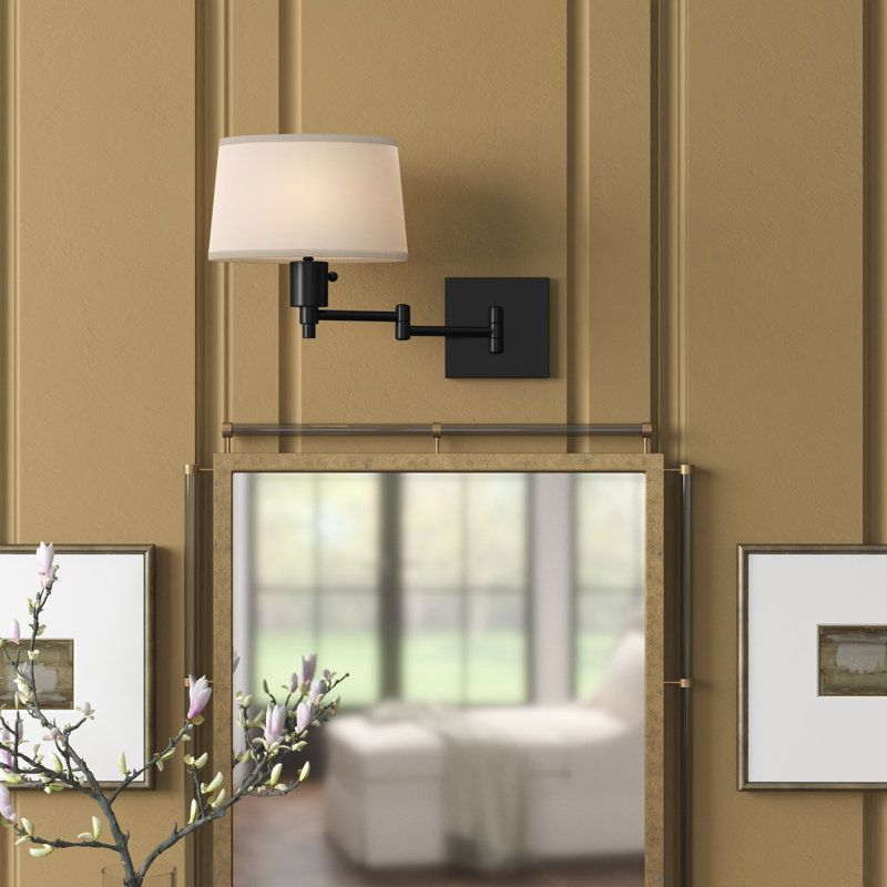 Real Simple 1 - Light Swing Arm, Matte Black