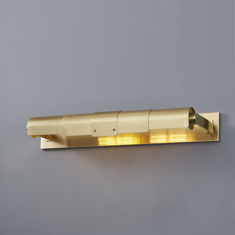 Oneonta Light Picture Light, Aged Brass, 3.5" H x 15.25" W x 3.5" D