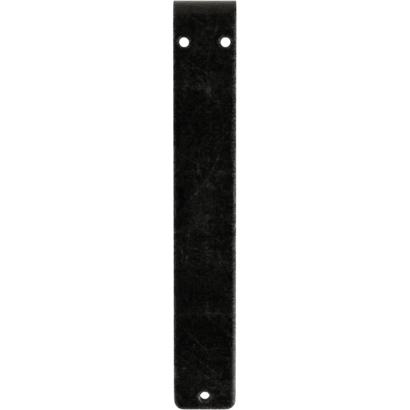 Support en fer forgé Versailles, Étain antique, H 8 po x l 1,5 po x P 5,5 po