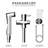 Single Mode Bidet Sprayer With 59" Hose-124535419