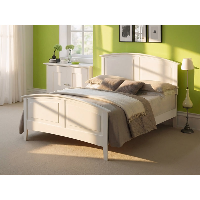 Halden White Full Bed, Full, White