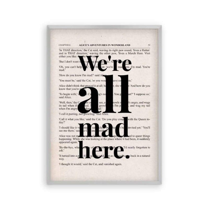 Print, 61 cm H x 43 cm W, Matt Silver Frame