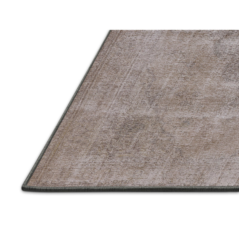 Tapis brun Samatha, Tapis de couloir 2 pi x 5 pi