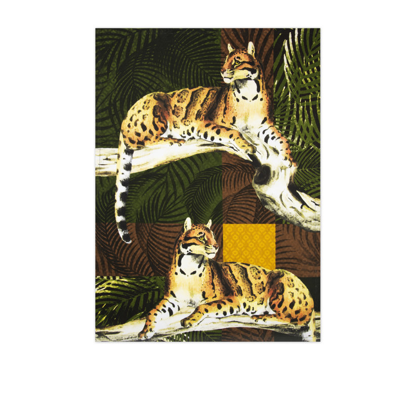 Leopard Cotton Dish Cloth Kitchen Towel