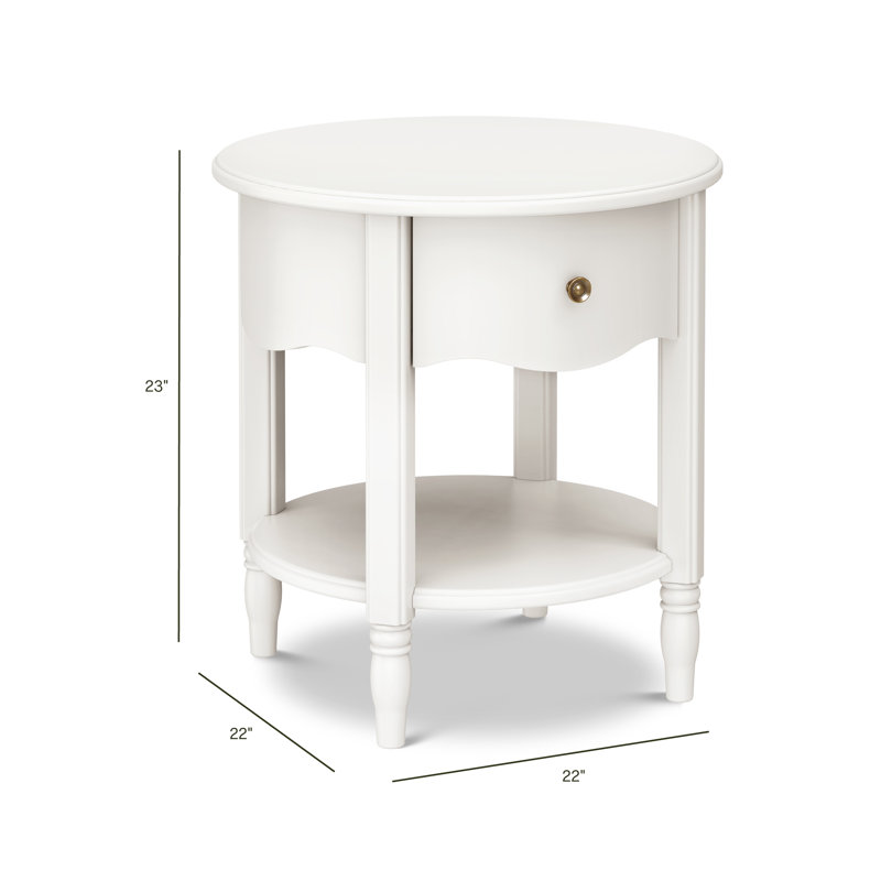 Liberty Assembled Nightstand, Warm White