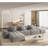 Modern Oversized Modular Sectional Sofa