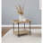 Square Engineered Wood End Table