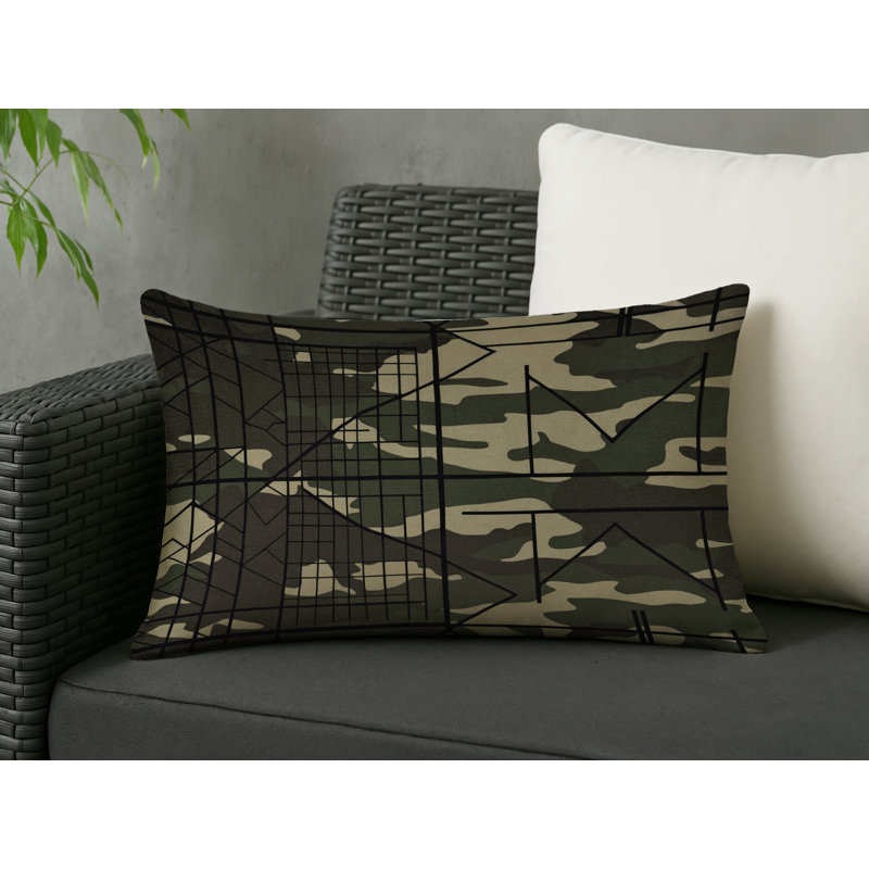 Stealth Angle Indoor And Outdoor Pillow, Rectangle 20"H x 14"W