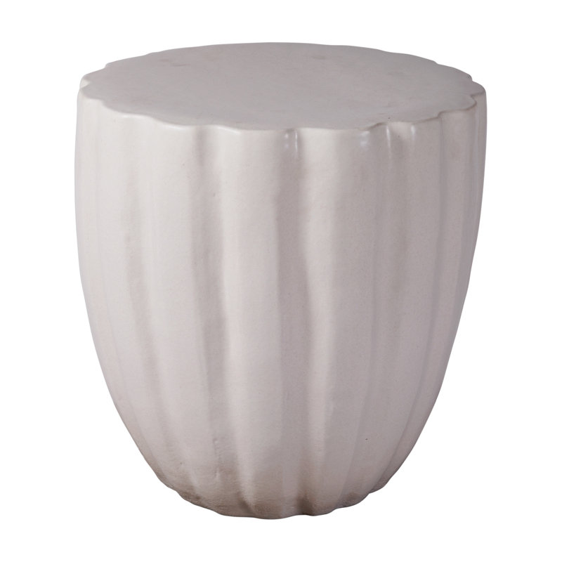 Accent Stool, Linen Semi-Gloss