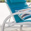Chaise longue d'extérieur en rotin