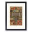 Middle-Age Patterns by Albert Racinet - Picture Frame Painting Print-55739905-55739908